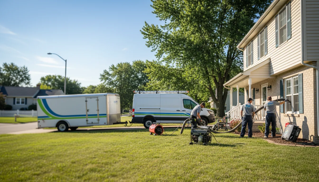 Flooded Basement Restoration And Cleanup With Repair in Fulda, MN near me